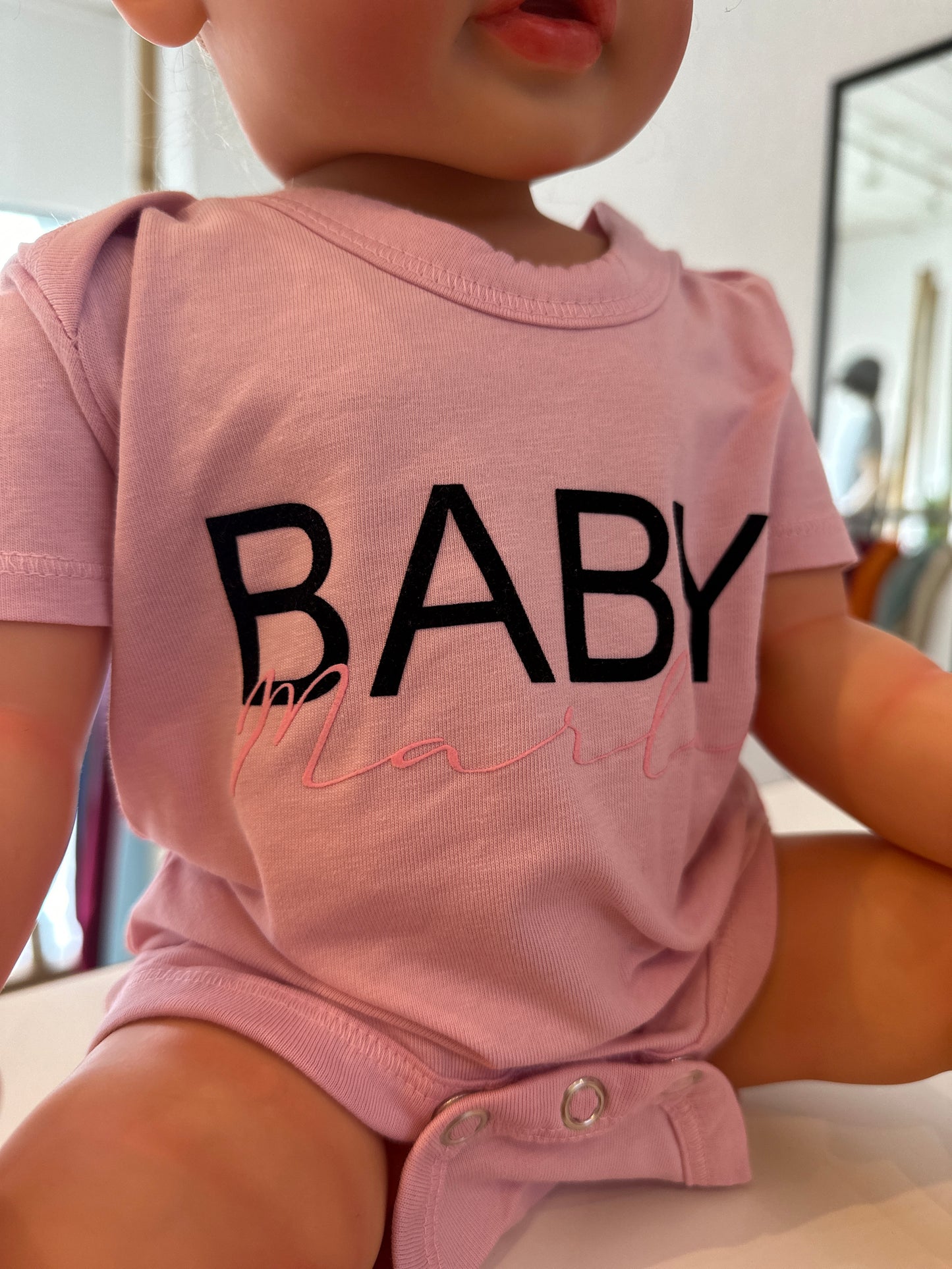 Baby Body mit Name